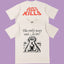 Gallery Dept. Meditation Graphic Short Sleeve T-Shirt - Cream/Red