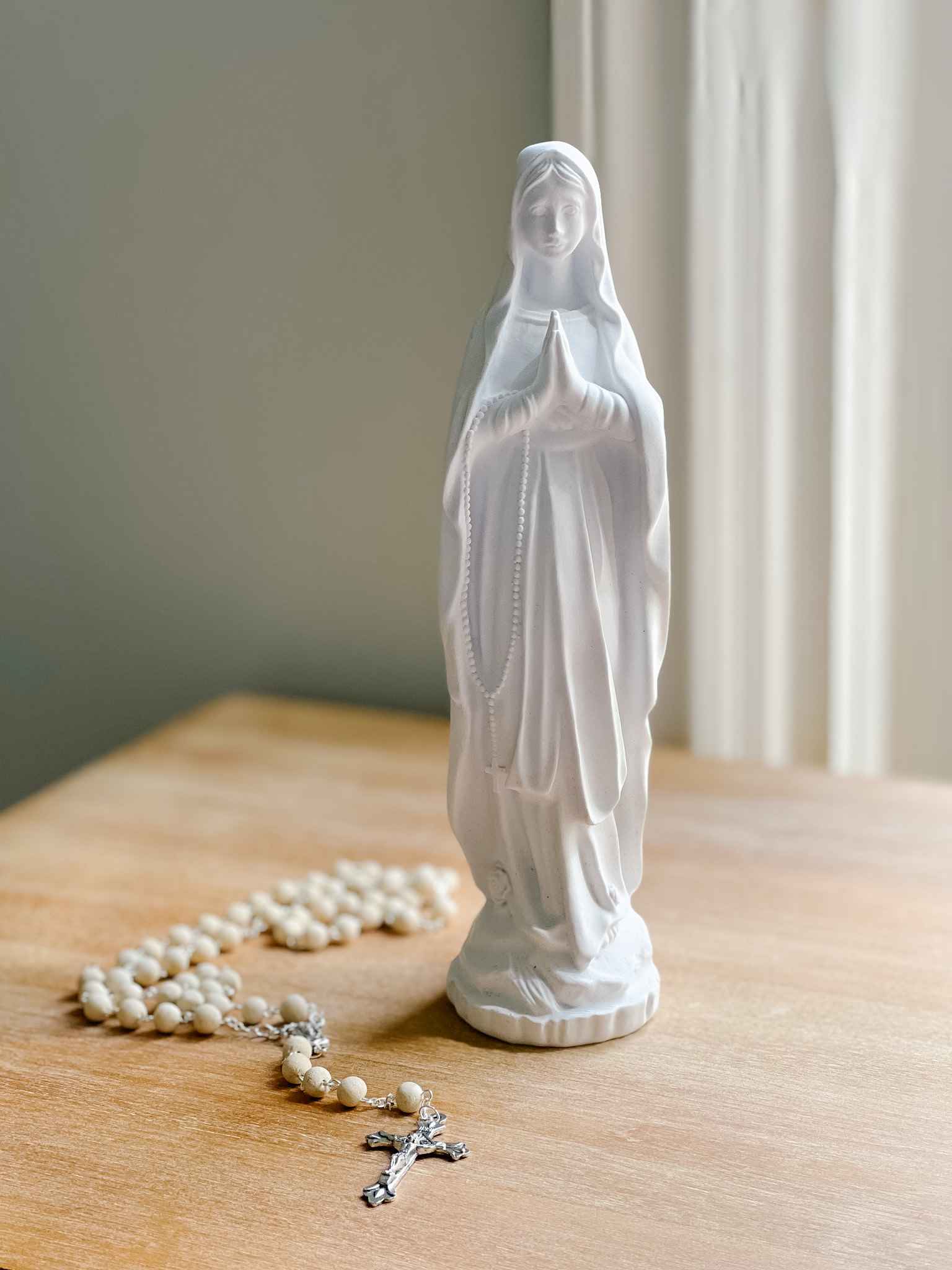 Our Lady of the Rosary Statue