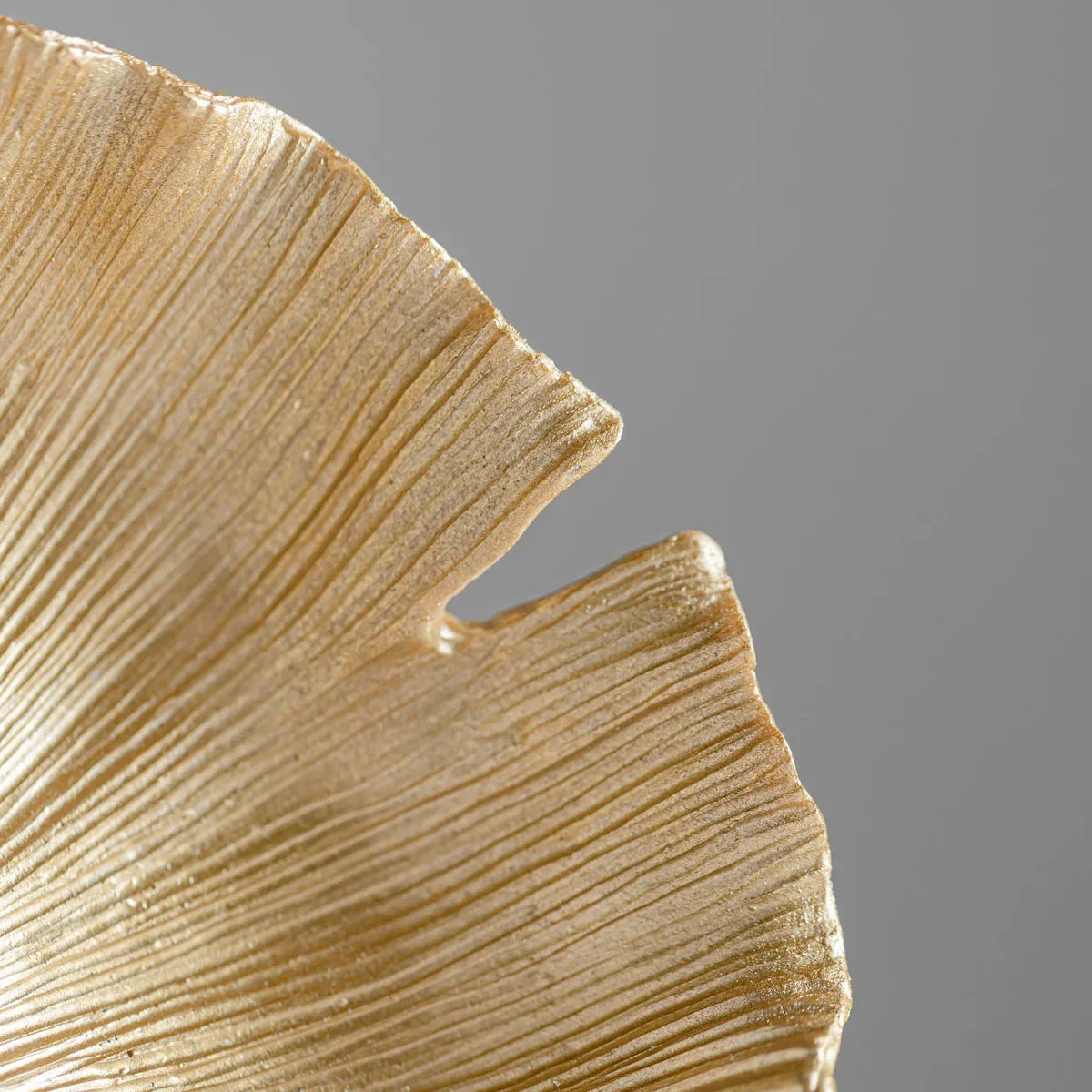 Golden Ginkgo Leaf Bowl