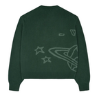 Broken Planet Market Knit Sweater Forest Green