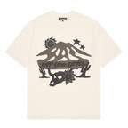 BROKEN PLANET MARKET 'OFF THE GRID' GRAPHIC TEE (VANILLA)
