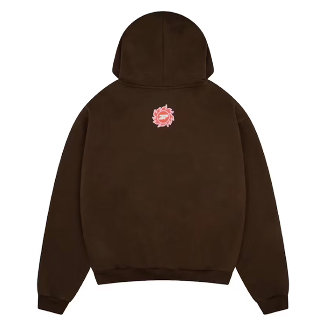 Broken Planet It Starts With Luv Hoodie Mocha Brown Main Image