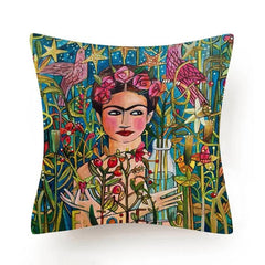 Tropical Frida  Indoor/Outdoor Pillow Cover