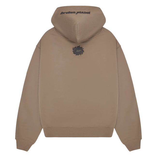 Broken Planet Market Off The Grid Hoodie Cinder Brown Main Image