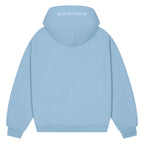 Broken Planet Market Sky Blue Zip Up Hoodie Sky Blue