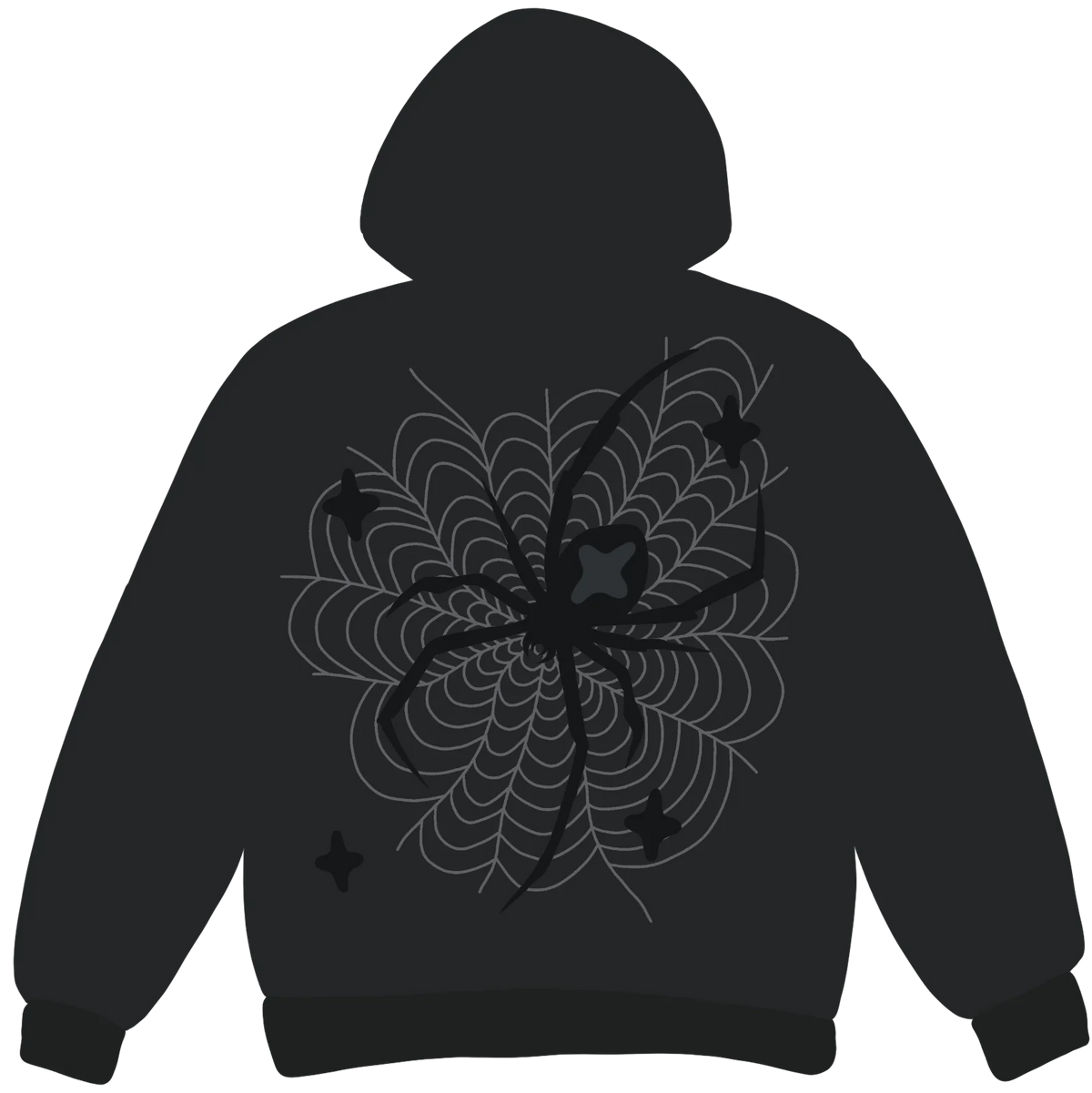 Broken Planet Market Spider Zip Up Hoodie